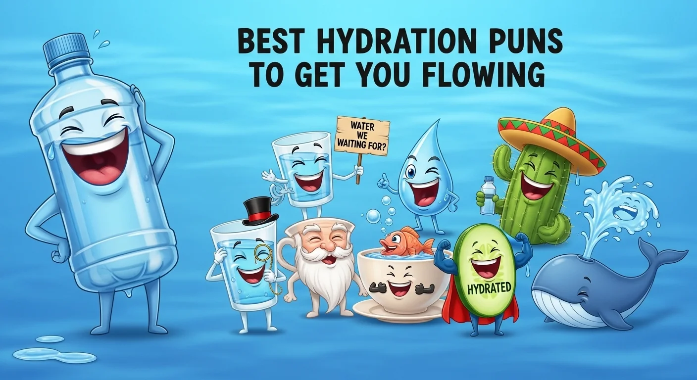Best Hydration Puns to Get You Flowing