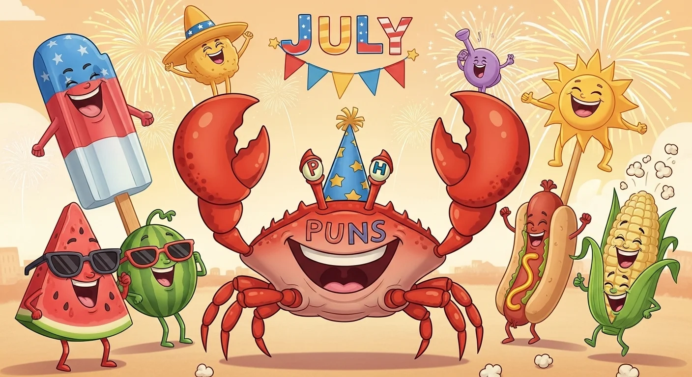 Best July Puns to Get the Party Poppin