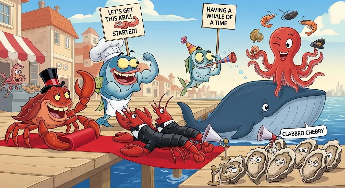 Best Seafood Puns to Get Things Rolling