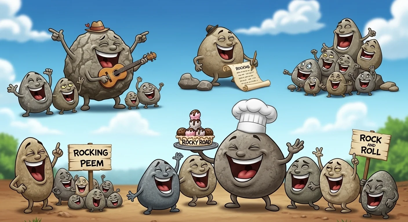 Best rock puns to get things rolling