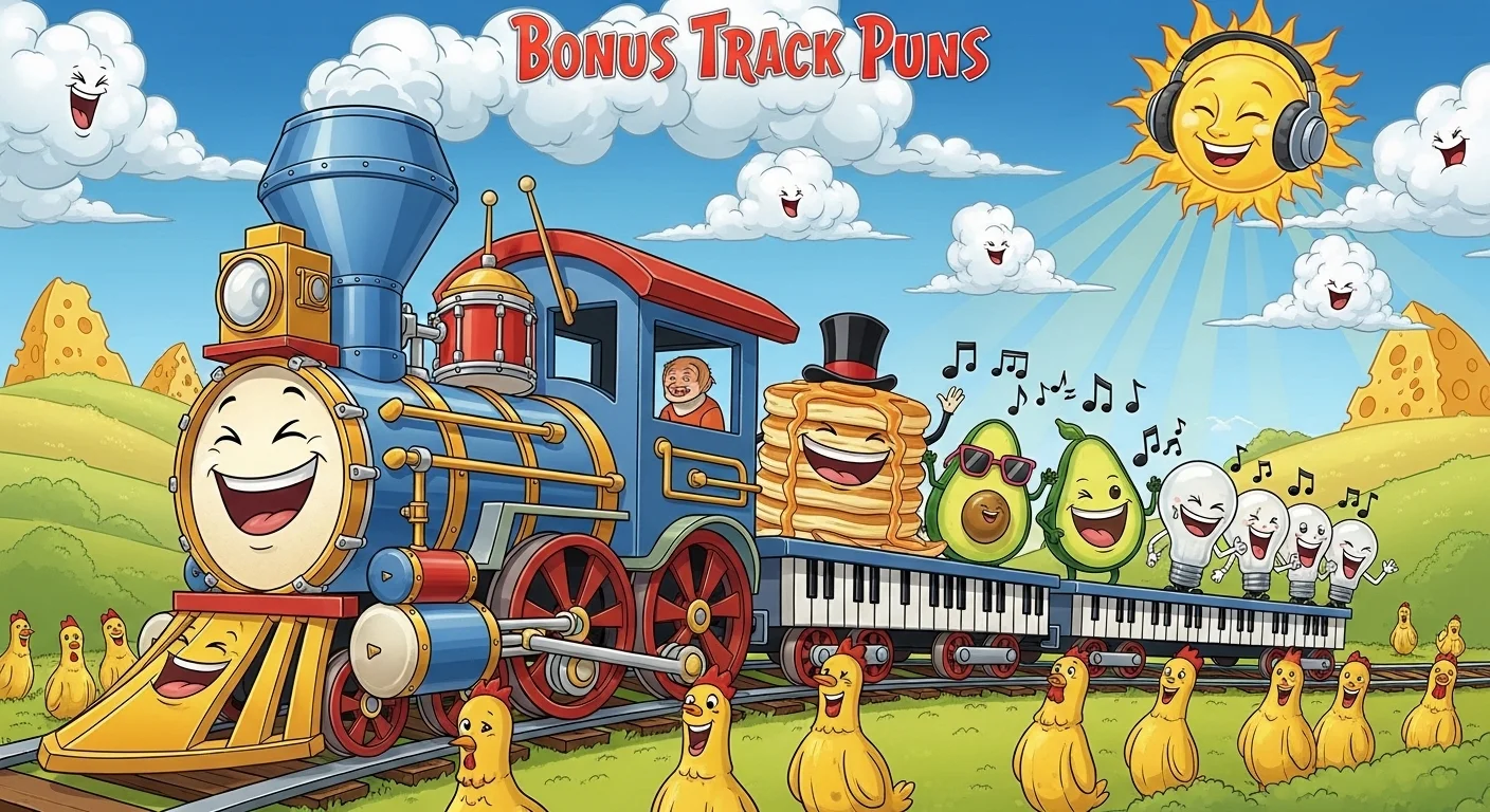 Bonus Track Puns