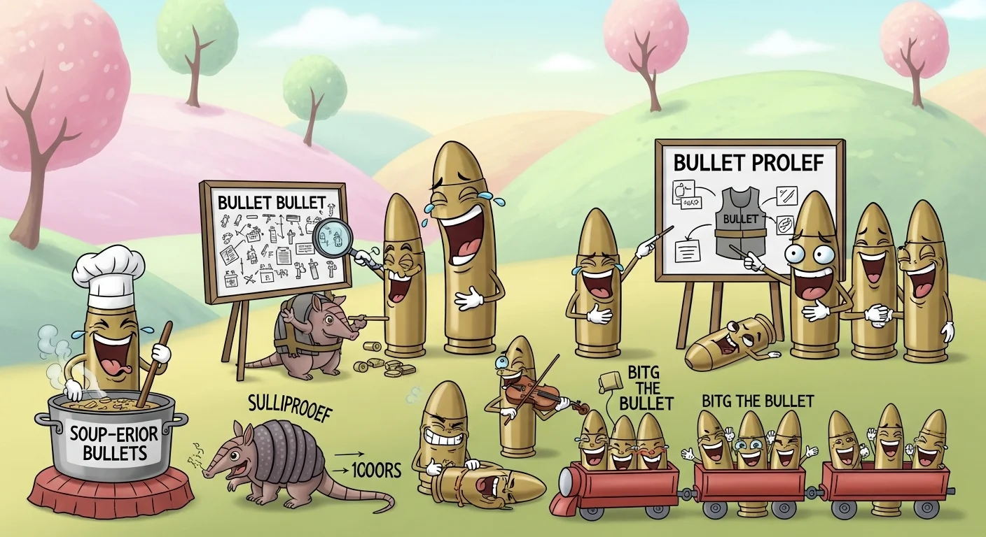 Bullet Puns One Liners