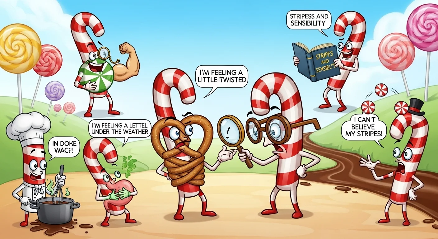 Candy Cane Puns One Liners