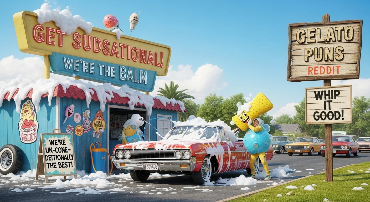 Car wash puns one liners