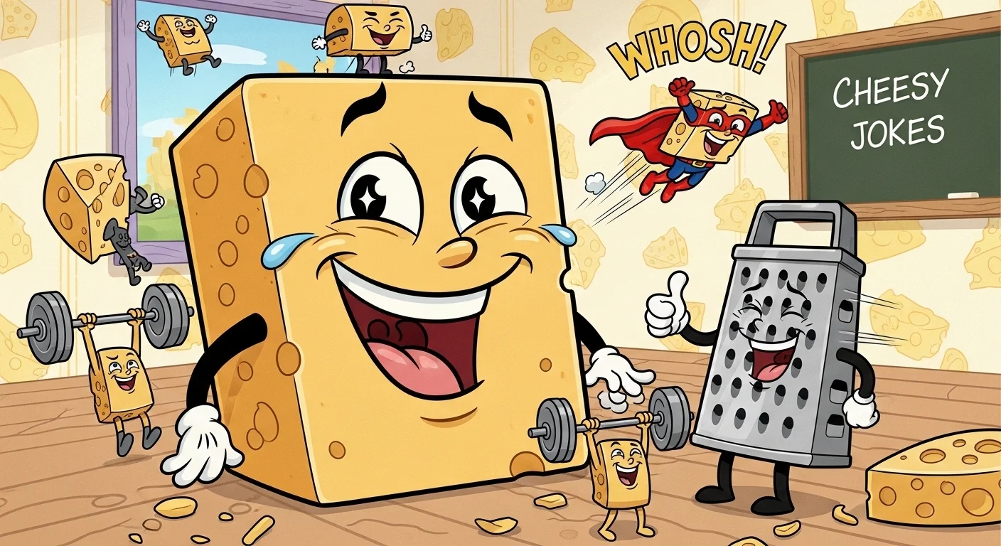 Cheddar puns that are grate