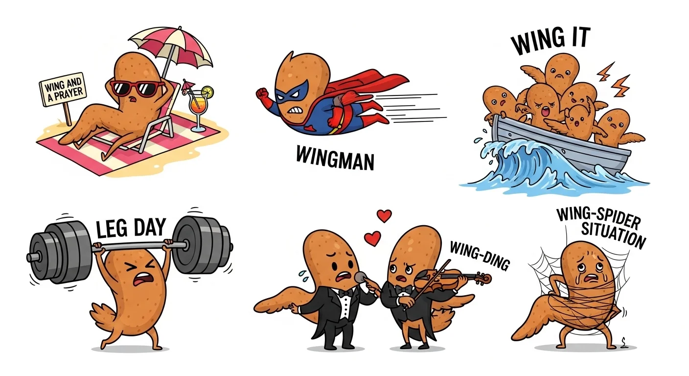 Chicken Wing Puns One Liners