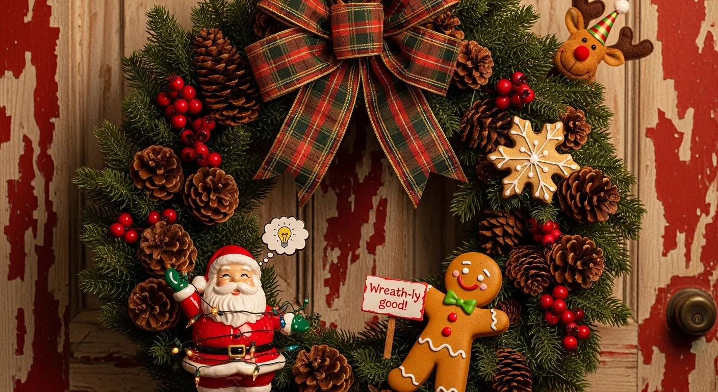 Christmas Wreath Puns