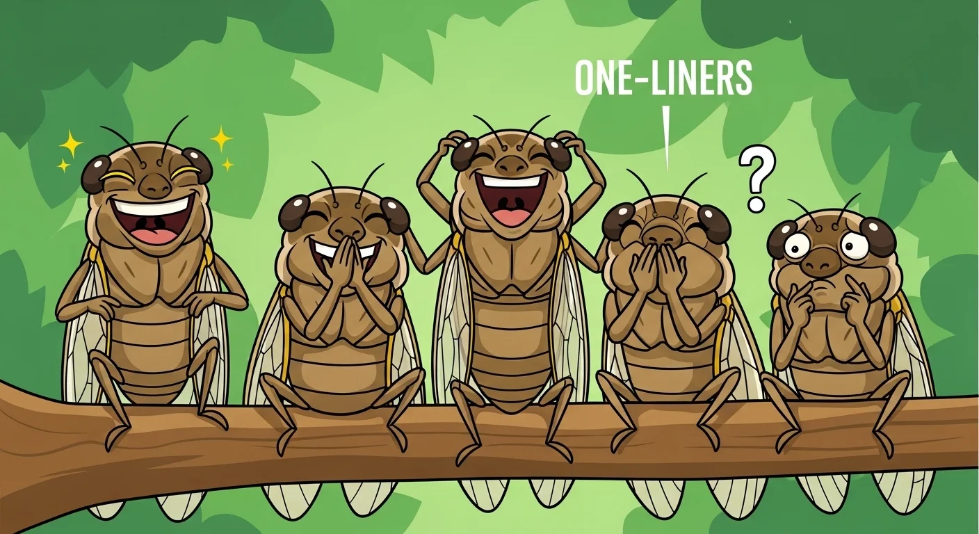 Cicada Puns One Liners
