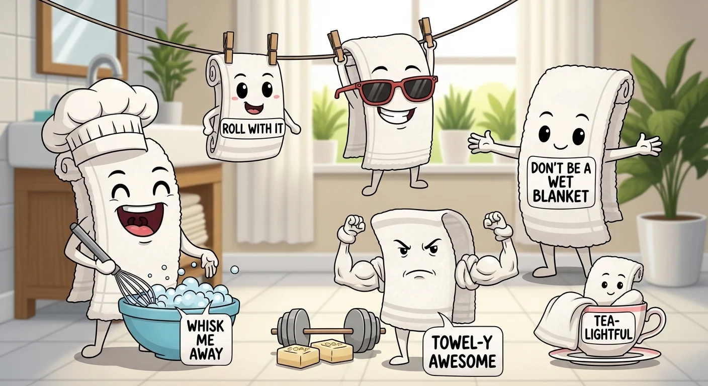 Clean & Fresh Towel Puns
