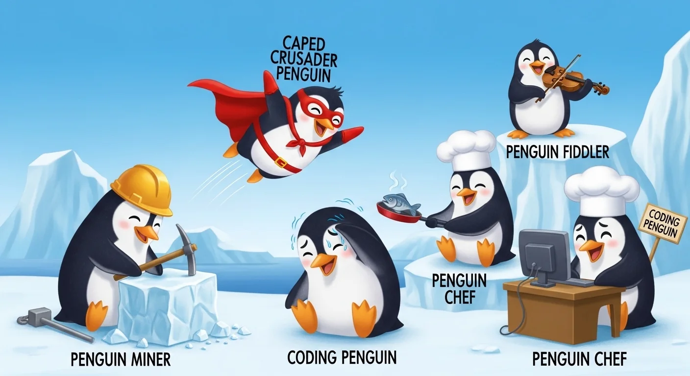 Cold & Chill Penguin Puns