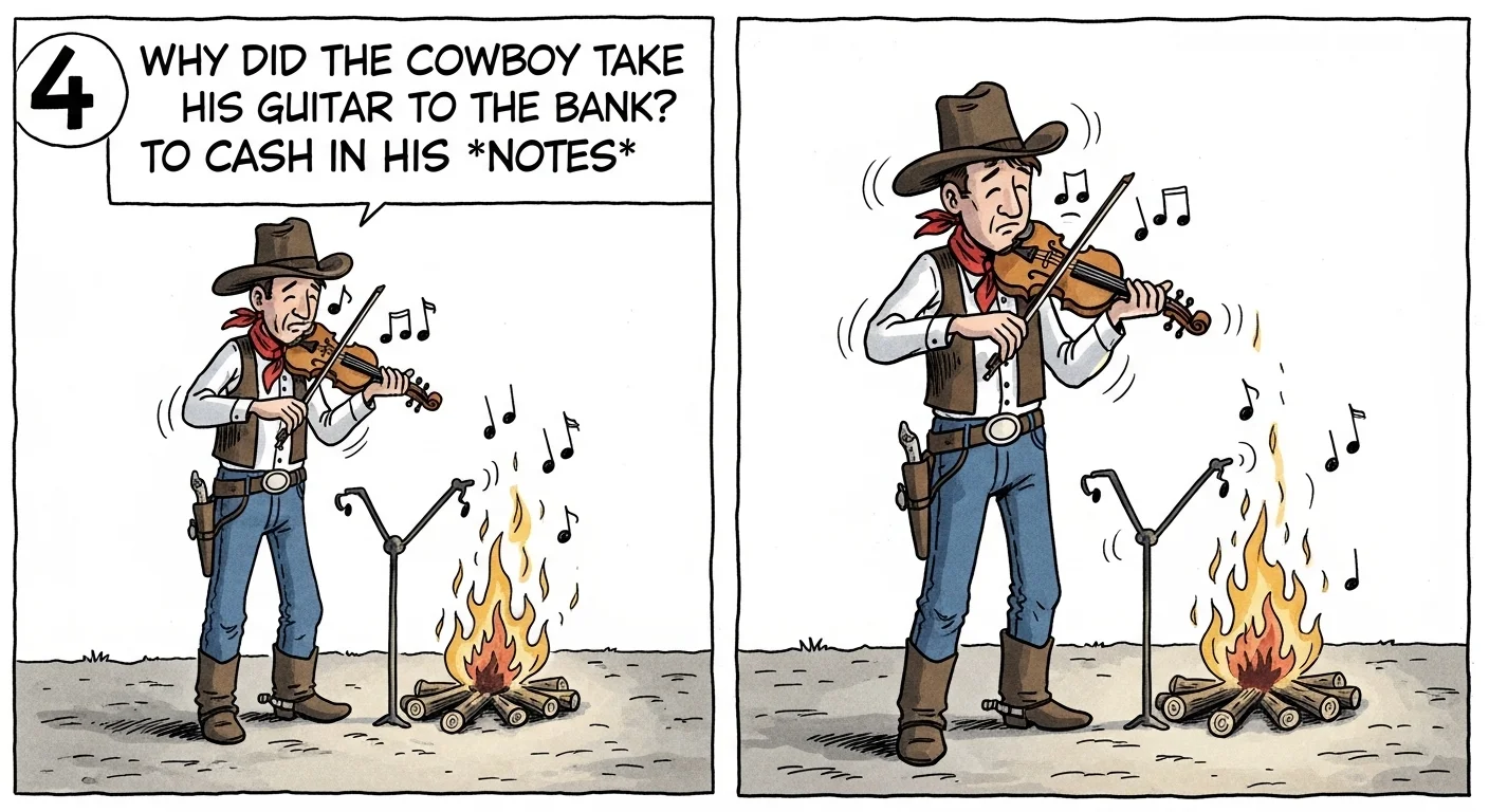 Cowboy Puns Captions