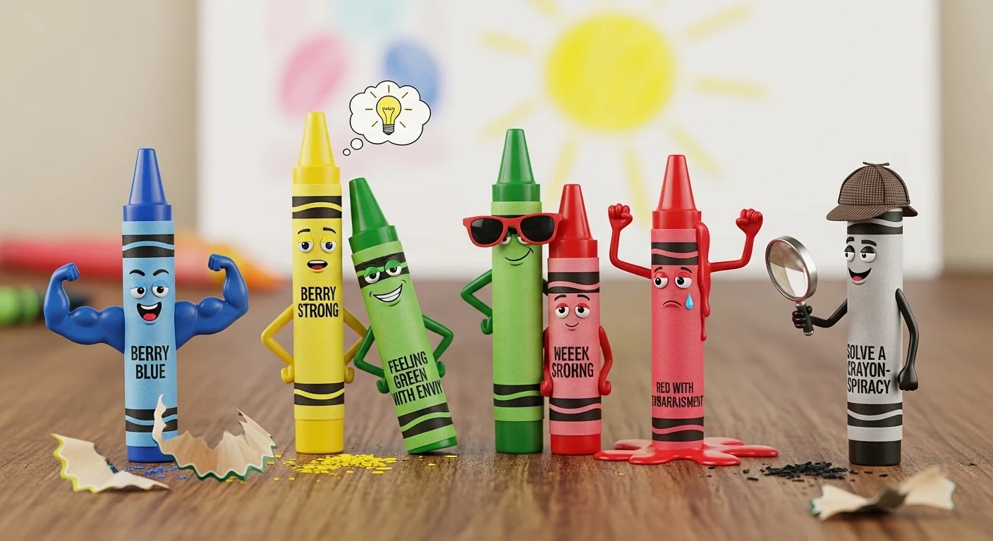 Crayon puns one liners