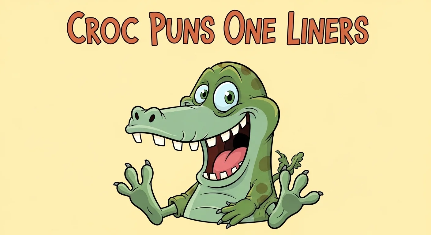 Croc Puns One Liners