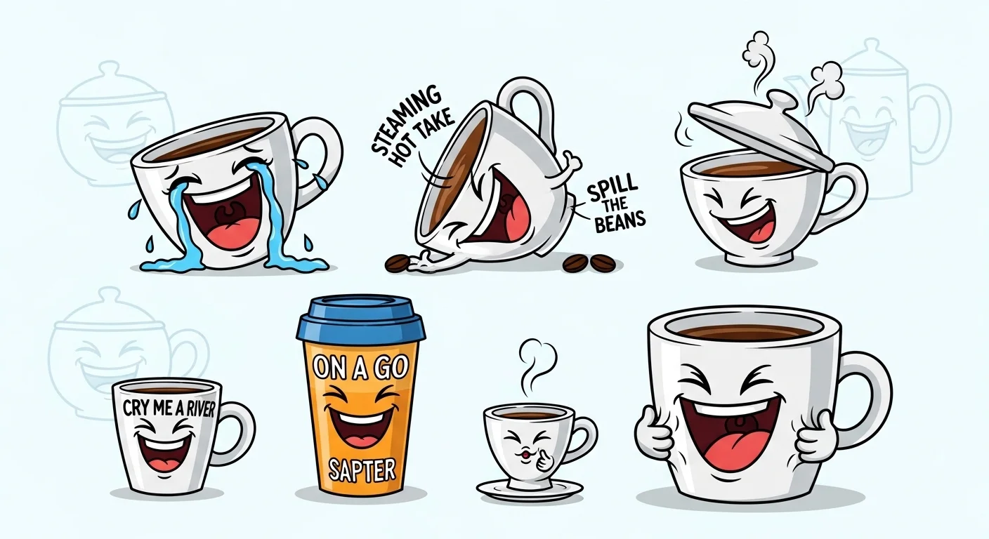 Cup Puns One Liners