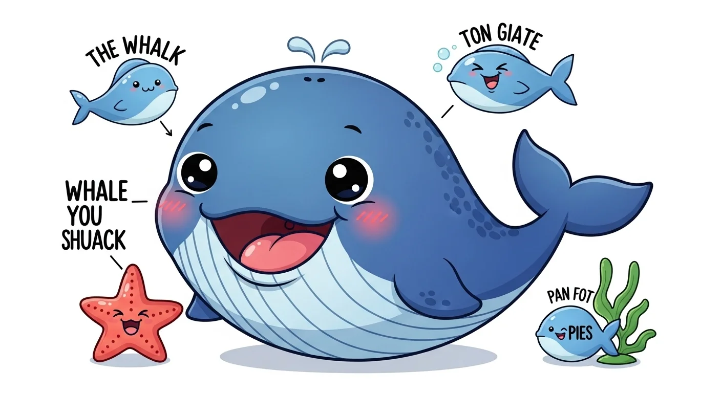 Cute Whale Puns
