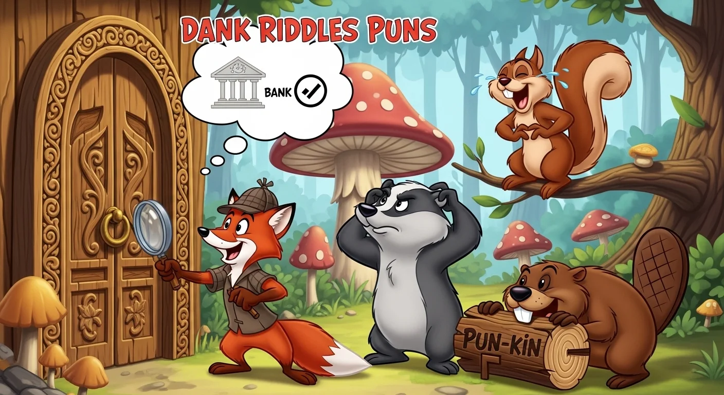 Dank Riddles Puns