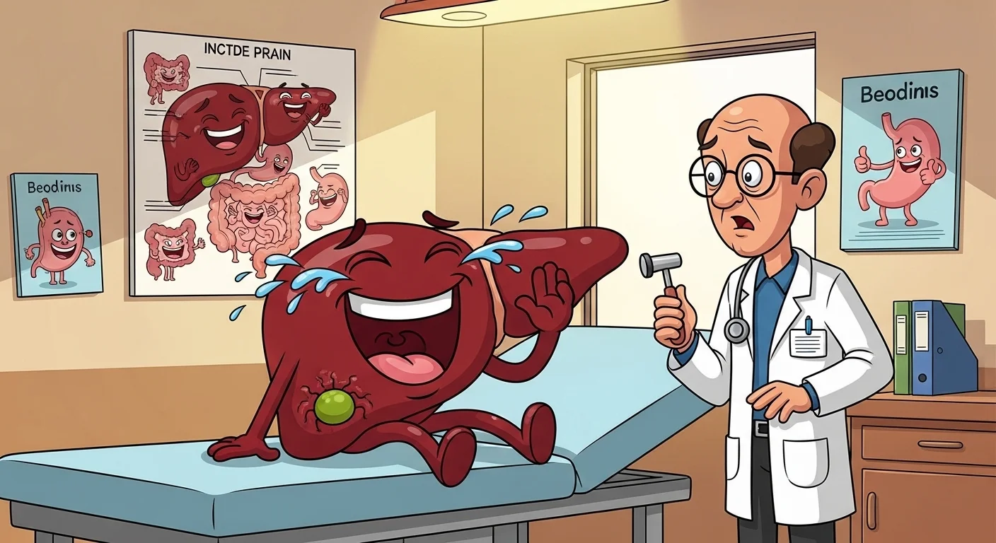 Doctor’s office liver humor