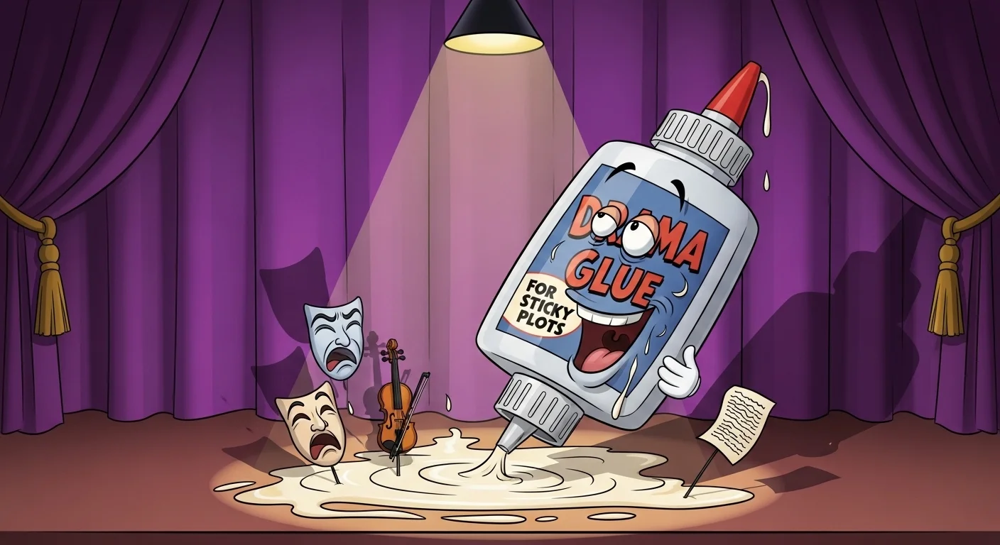 Drama Glue Puns for Sticky Plots