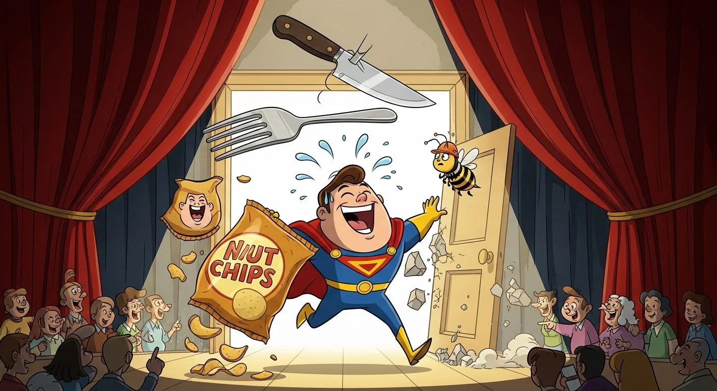 Dramatic Entrance Puns