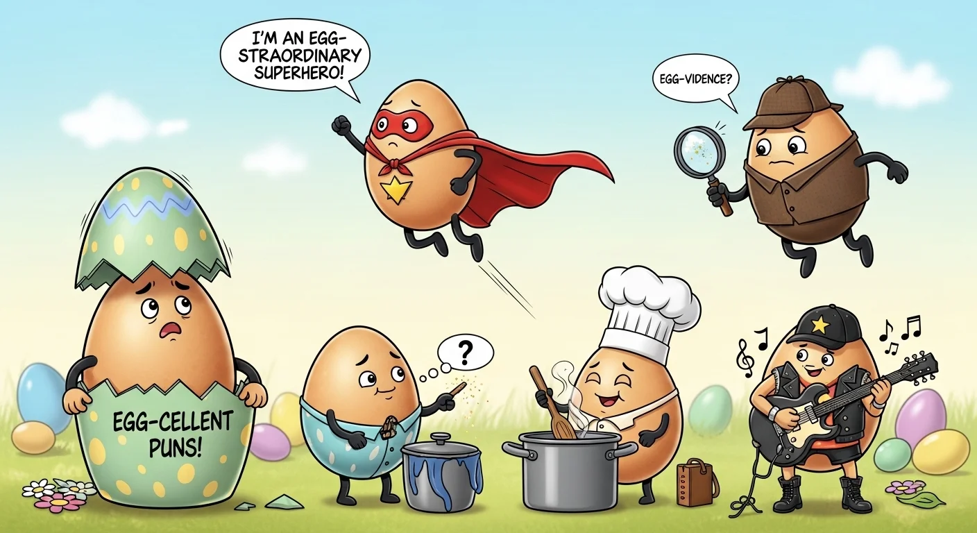 Easter Egg Puns One Liners