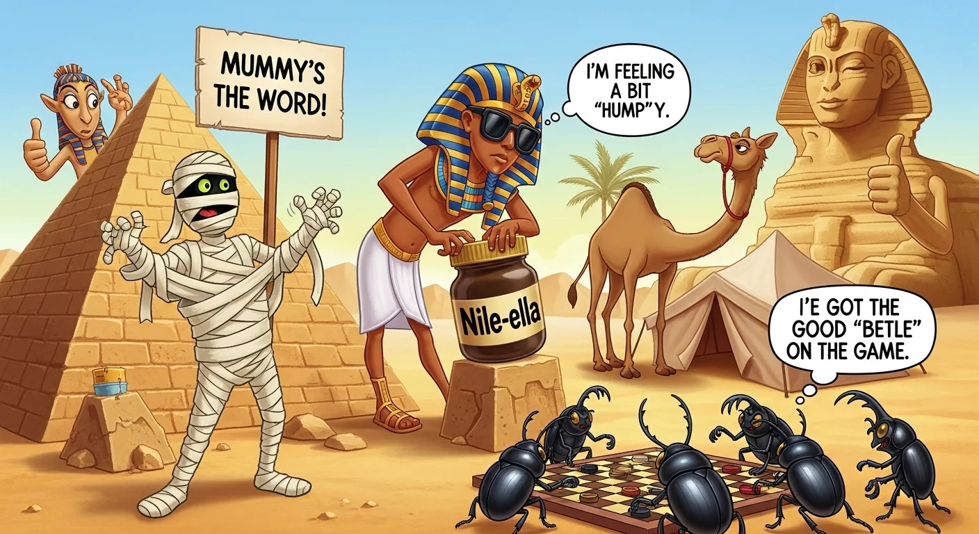 Egypt Puns One Liners