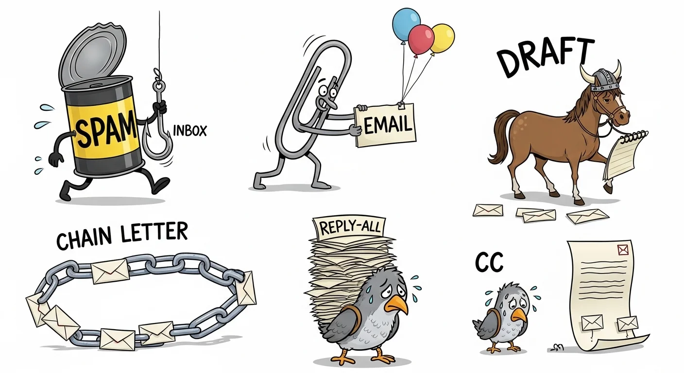 Email Puns One Liners