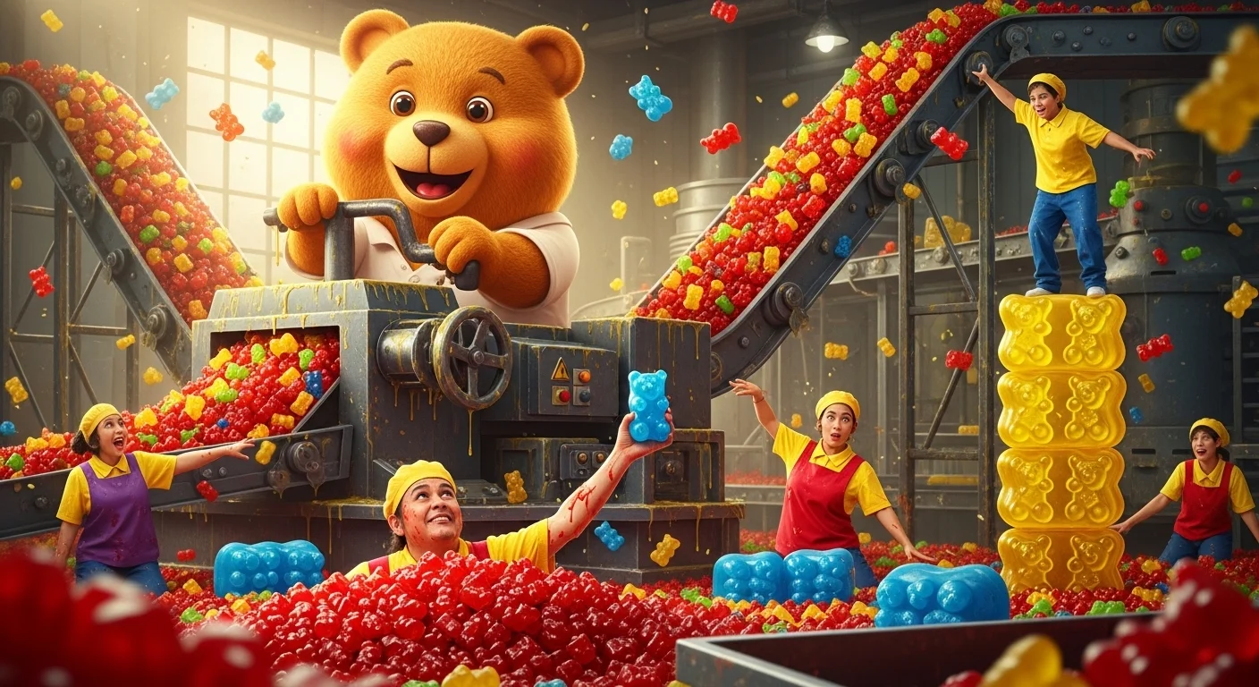 Extra Gummy Bear Puns Fun