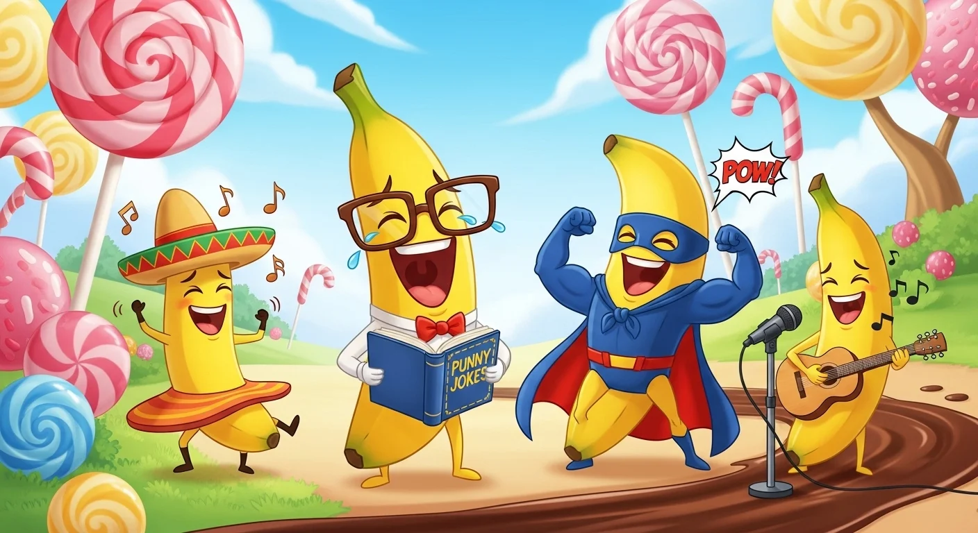 Extra Sweet Banana Puns