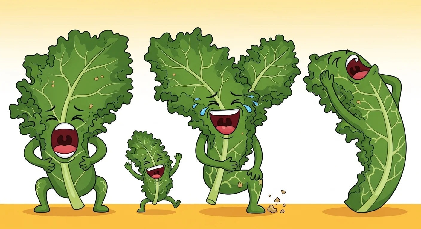 Extra crunchy kale puns