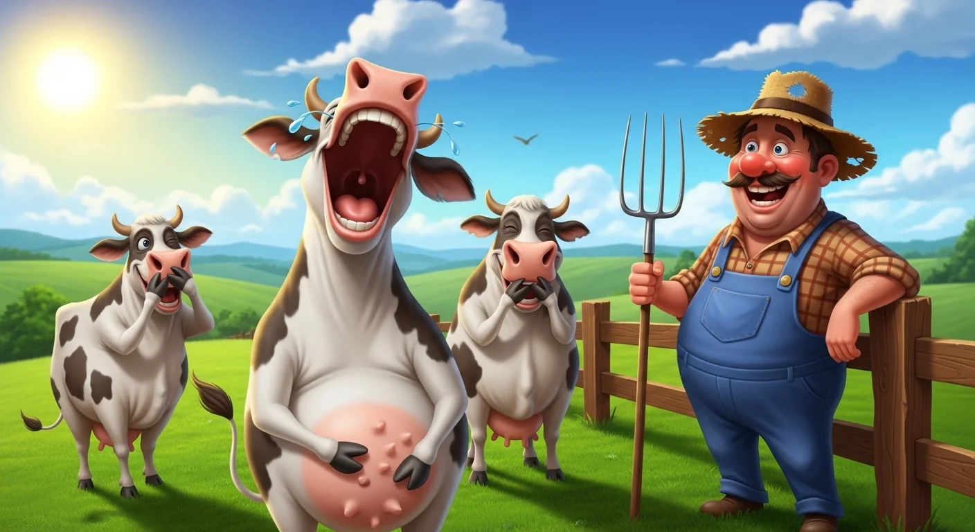 Farmer Cow Puns That Are Udderly Great