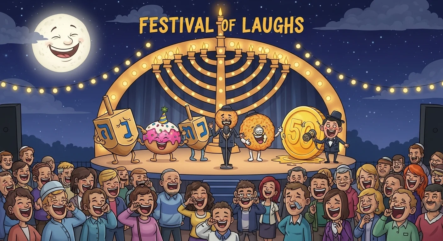 Festival of Laughs Hanukkah Jewish Puns