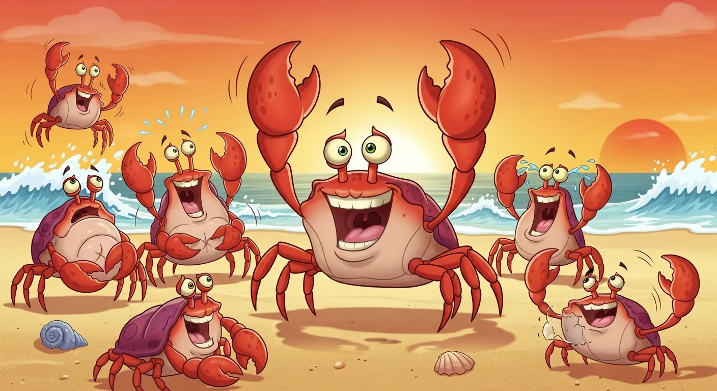 Final Crab Puns to Snap You Up