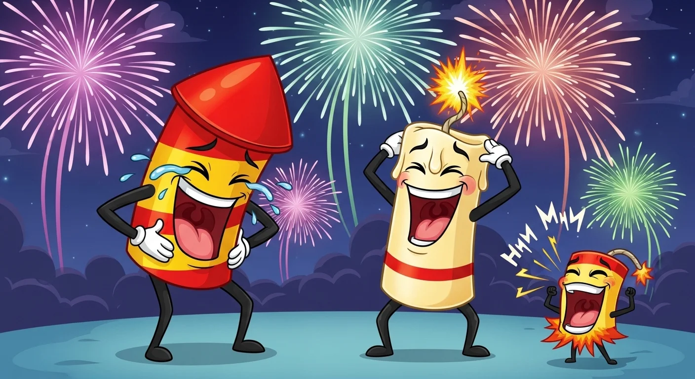 Firework Puns One Liners