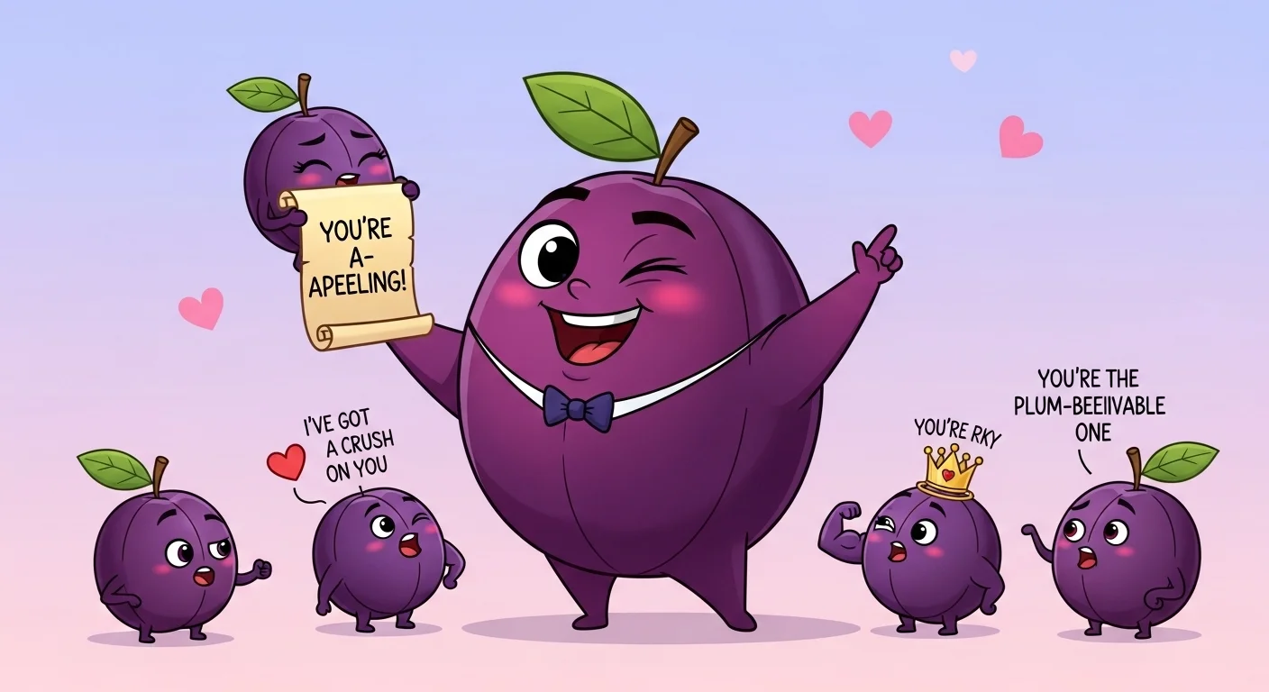 Flirty Plum Puns for Someone Special