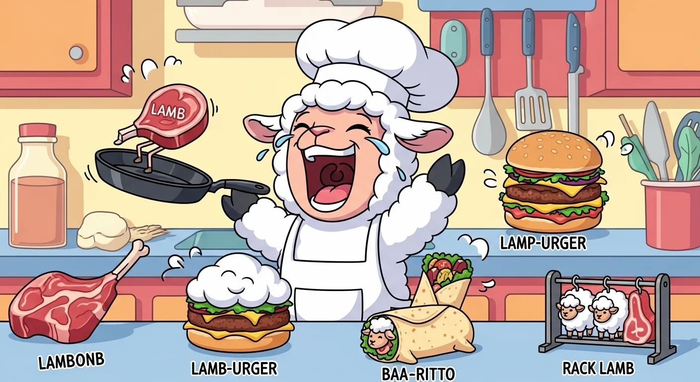 Foodie Lamb Puns