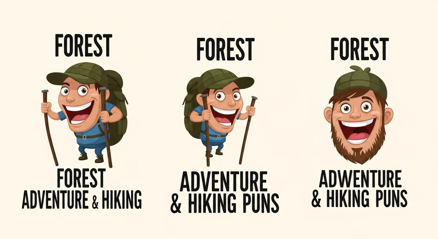 Forest Adventure & Hiking Puns