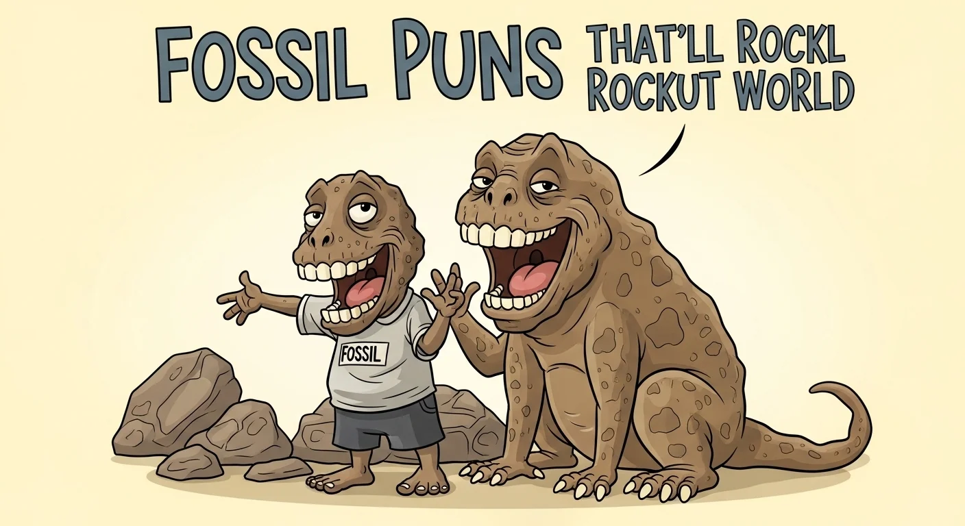 Fossil Puns That’ll Rock Your World