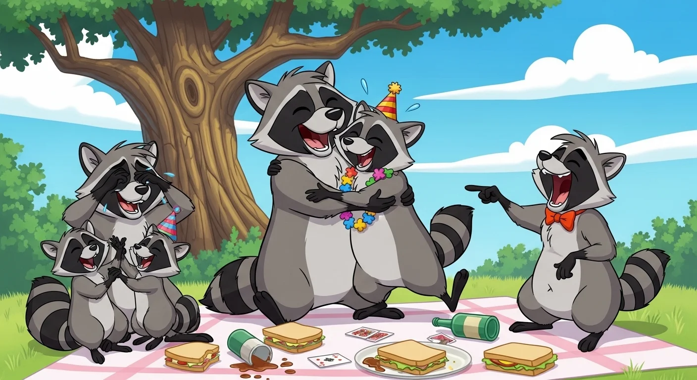 Friendship & Family  Raccoon Puns