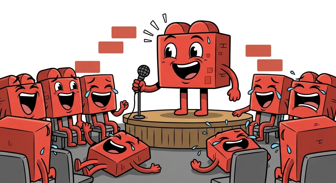 Funny Brick Q&A Jokes