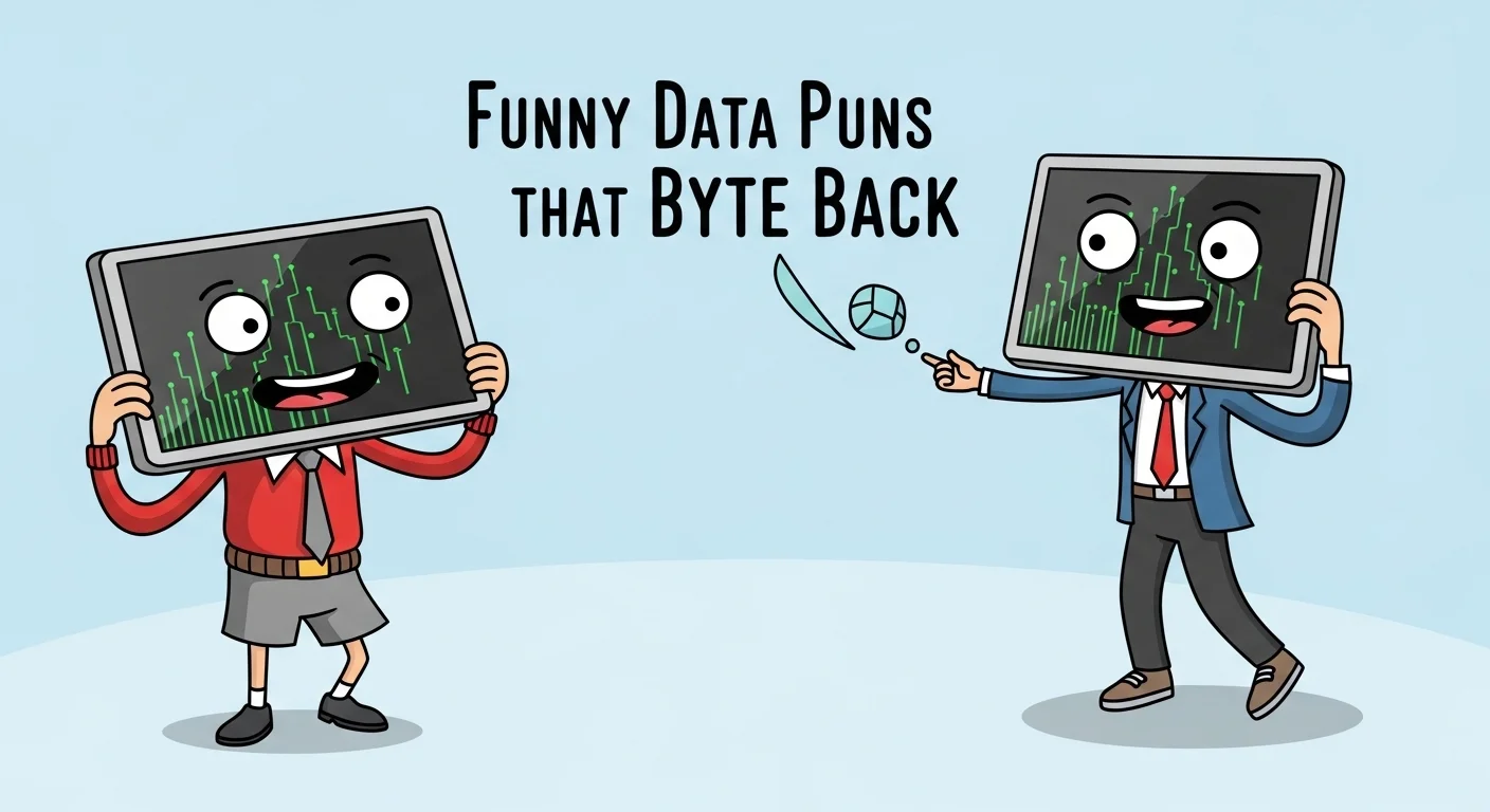 Funny Data Puns that Byte Back