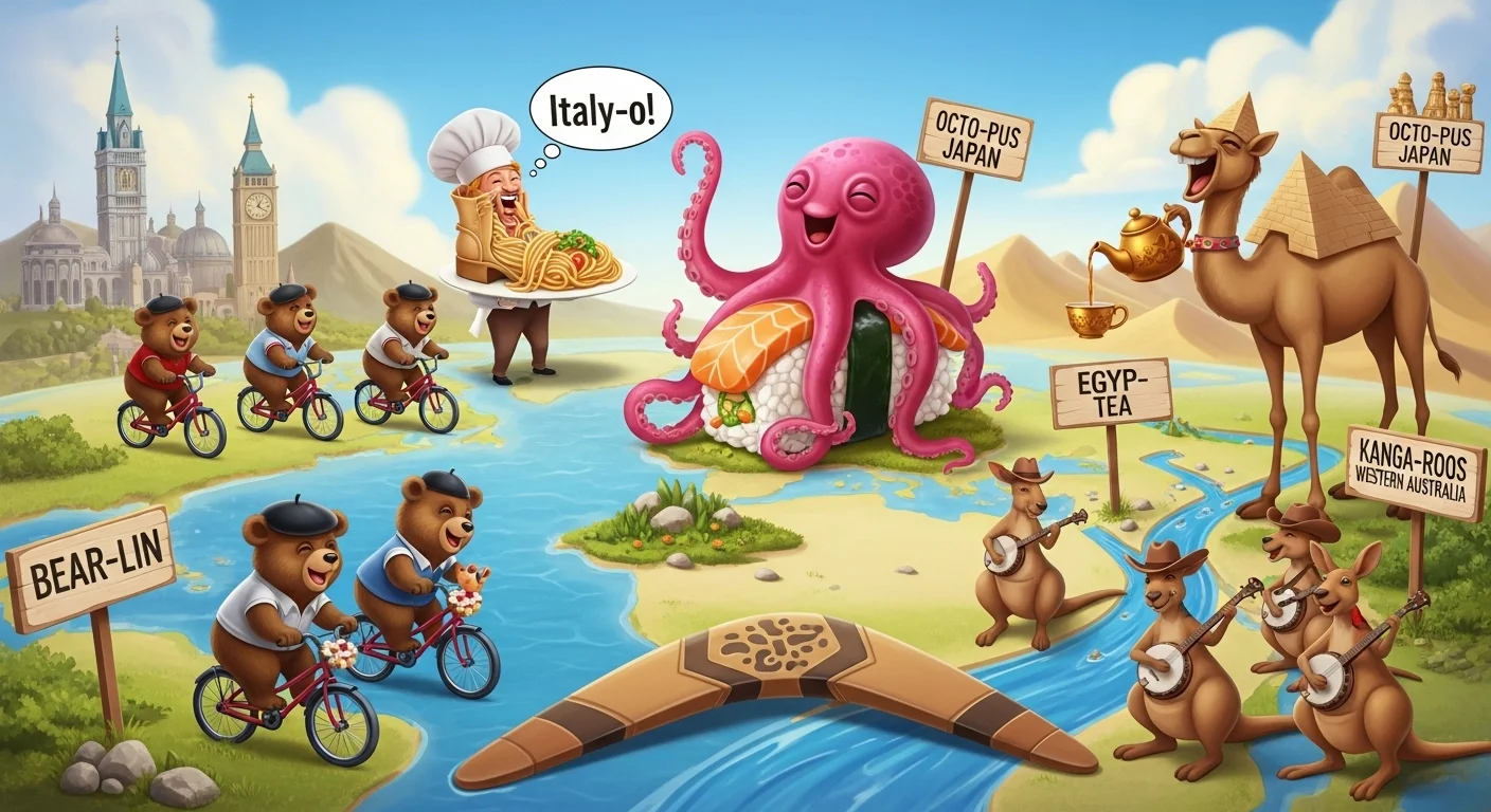 Global Culture Geography Puns