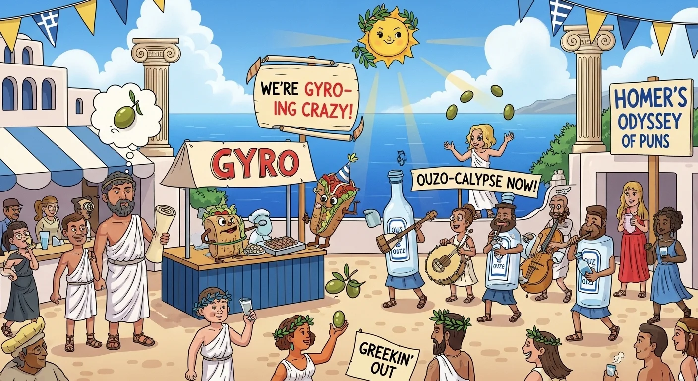 Greek Festival & Celebration Puns