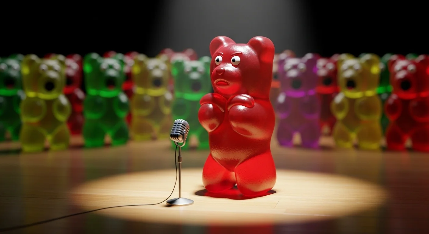 Gummy bear puns one liners