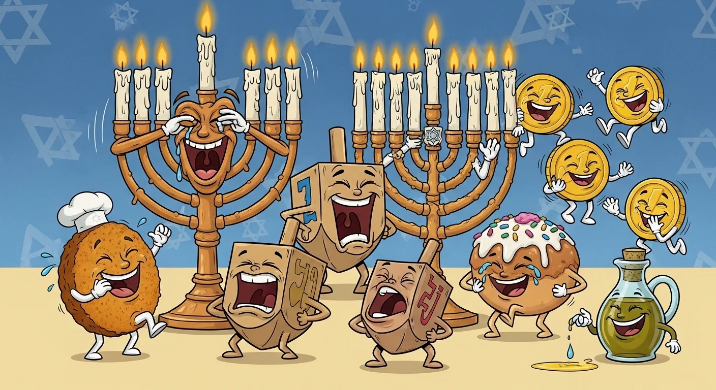 Hanukkah Puns One Liners