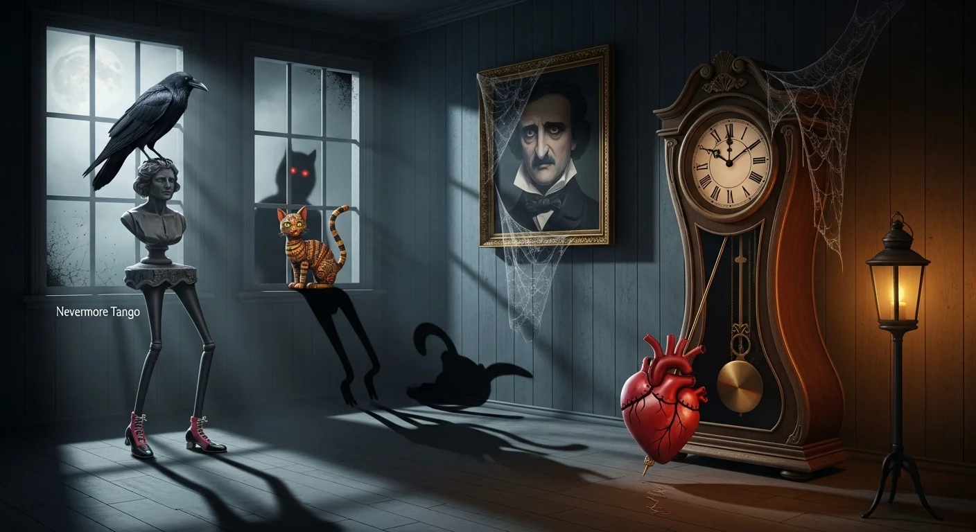 Haunted House Poe Puns