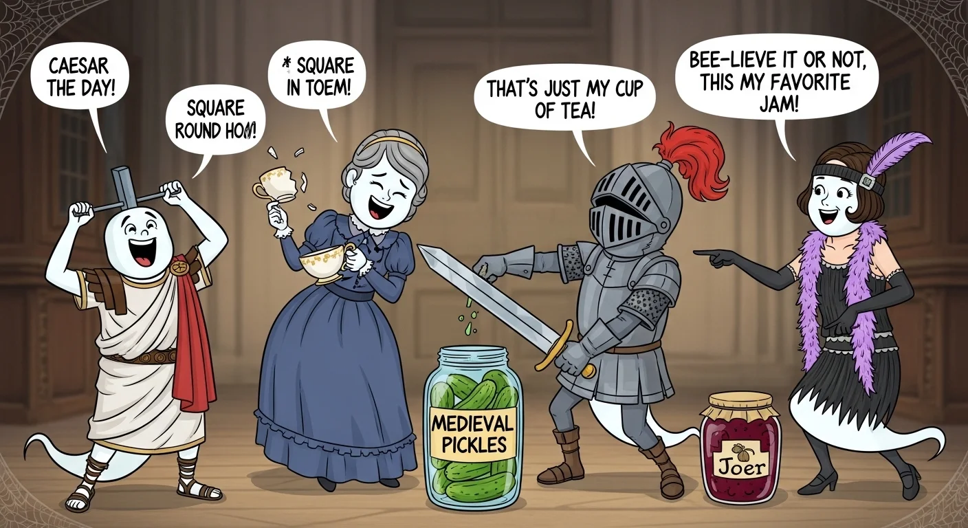 Historical Ghost Puns