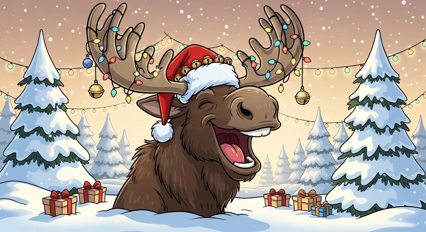 Holiday Moose Puns for Festive Cheer