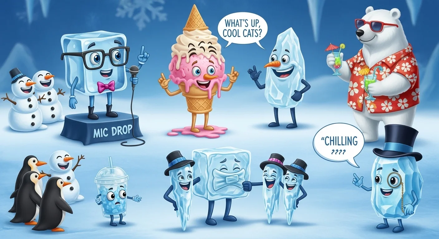 Icy puns for cool conversations