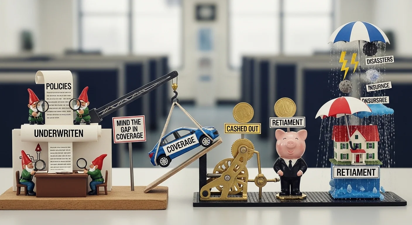 Insurance puns captions