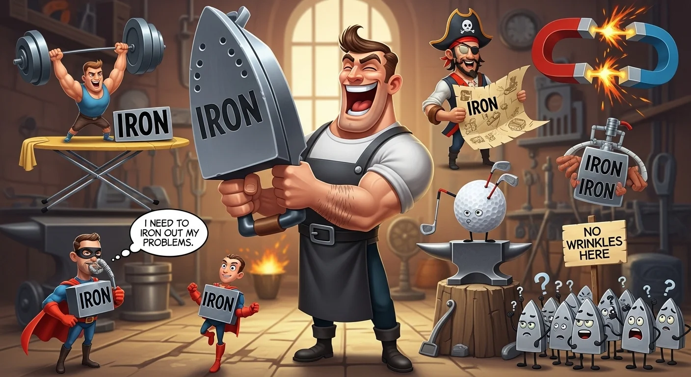 Iron Puns One Liners